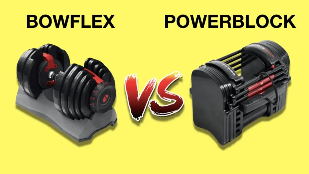 Bowflex vs PowerBlock adjustable dumbbells comparison