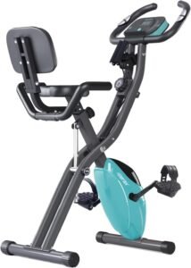 Stationary exercise bike for low-impact home cardio
