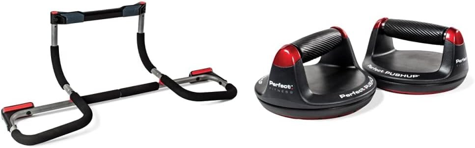 Rotating push-up handles to boost intensity in a short morning strength workout