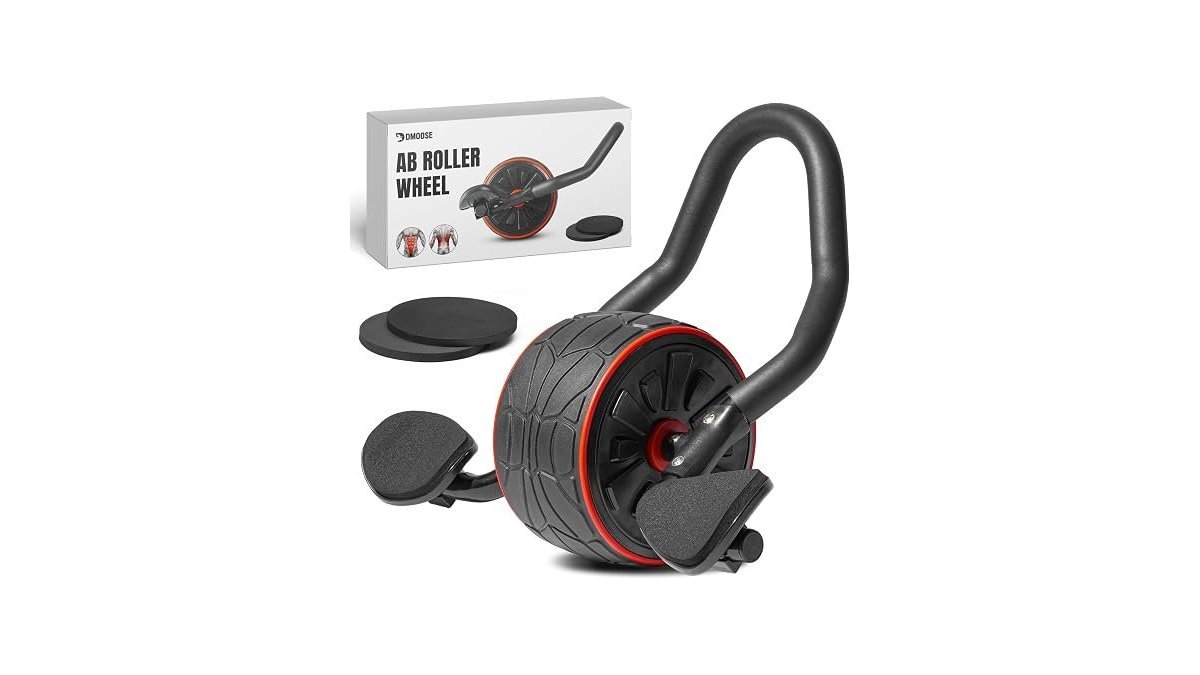 DMoose Fitness Ab Roller Wheel with